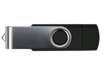 Изображение №4 | USB3.0/USB Type-C флешка на 32 Гб «Квебек C» 32ГБ (черный)