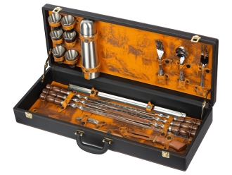 Изображение №1 | Набор «Подарочный» (коричневый, серебристый)