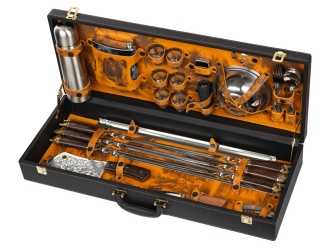 Изображение №1 | Набор «Подарочный» (коричневый, серебристый)