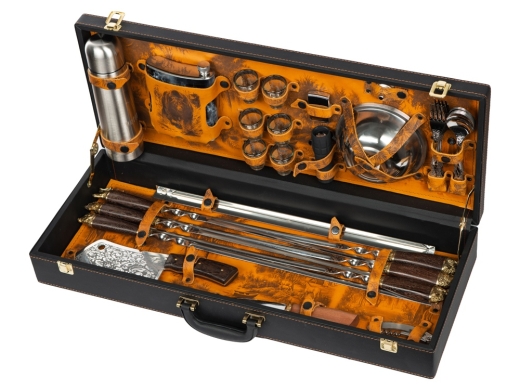 Изображение №1 | Набор «Подарочный» (коричневый, серебристый)