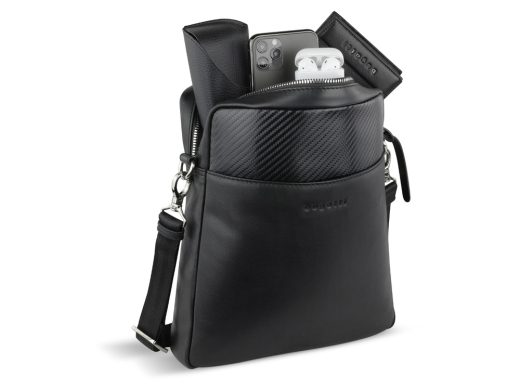 Изображение №5 | Сумка наплечная мужская «КОМЕТА (COMET)» (черный)