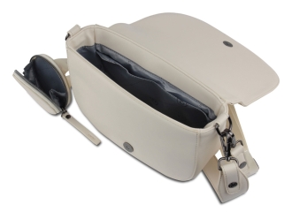 Изображение №3 | Сумка наплечная женская «АЛМАТА (ALMATA)» с кошельком (бежевый)