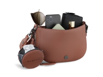 Изображение №5 | Сумка наплечная женская «АЛМАТА (ALMATA)» с кошельком (оранжевый)