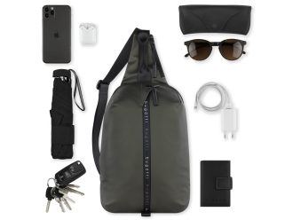 Изображение №7 | Рюкзак с одним плечевым ремнем «БЛАНК (BLANC)» (зеленый)