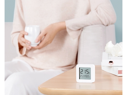 Изображение №2 | Датчик температуры и влажности «Mi Temperature and Humidity Monitor 2» (белый)