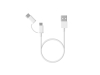 Изображение №1 | Кабель «Mi 2-in-1 USB Cable Micro-USB to Type C», 30 см (белый)