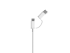 Изображение №2 | Кабель «Mi 2-in-1 USB Cable Micro-USB to Type C», 30 см (белый)