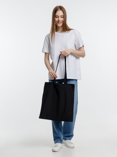 Изображение №5 | Холщовая сумка Optima 135, черная