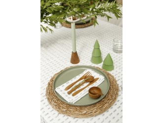 Изображение №3 | Рождественская елочная свеча матча, M M (зеленый)