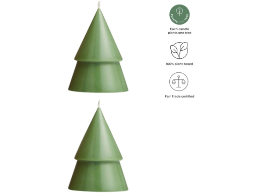 Изображение №2 | Рождественская елочная свеча матча, M M (зеленый)