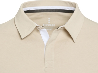 Изображение №4 | Толстовка-поло «Clyde» унисекс XS (бежевый)