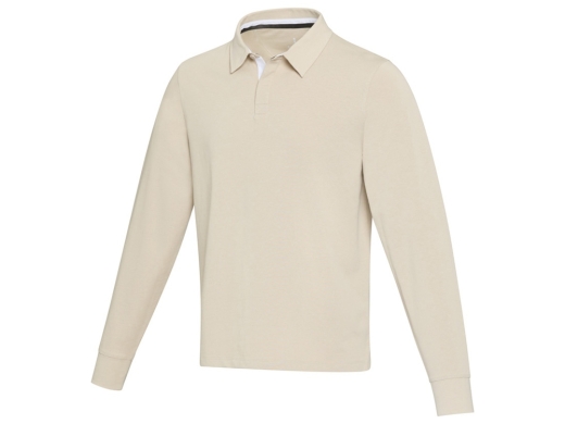 Изображение №1 | Толстовка-поло «Clyde» унисекс XS (бежевый)