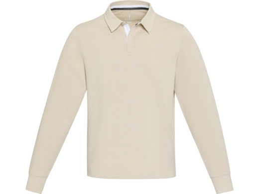 Изображение №2 | Толстовка-поло «Clyde» унисекс XS (бежевый)