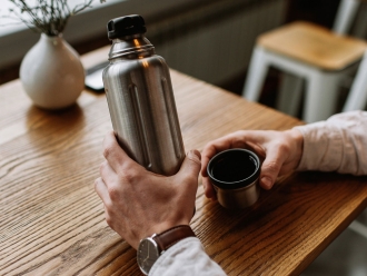 Изображение №7 | Вакуумный термос «Flask», 470 мл 470 мл (серебристый матовый)