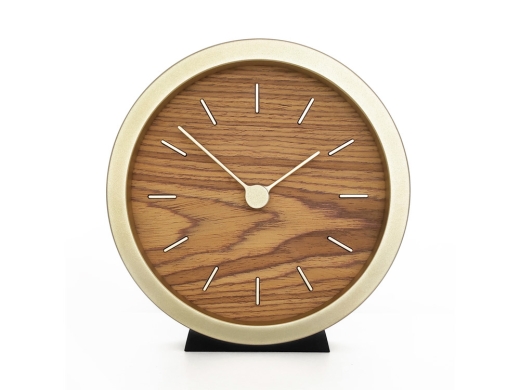 Изображение №2 | Часы настенные Bronco «Gracie» XS (золотистый, дерево)