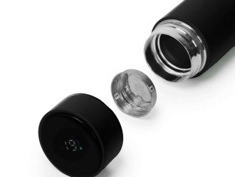 Изображение №2 | Термос MARK LED, soft touch (черный)