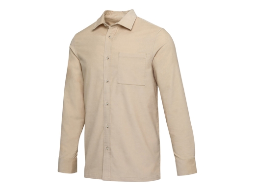 Изображение №1 | Рубашка вельветовая «Alum», унисекс XS (бежевый)