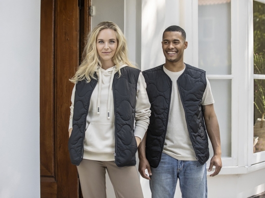 Изображение №4 | Жилет утепленный «Quartz», унисекс 2XS (черный)