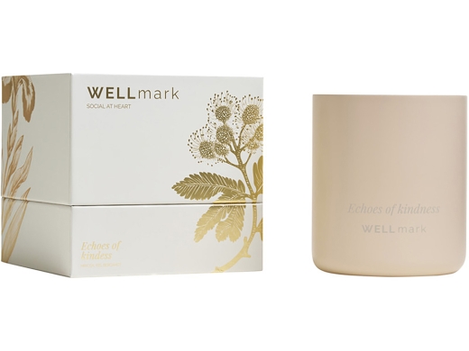 Изображение №4 | Ароматическая свеча «Echoes of Kindness» (бежевый экрю)