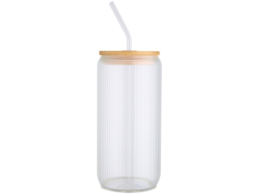 Изображение №2 | Емкость для питья с бамбуковой крышкой «Mirage» (прозрачный)