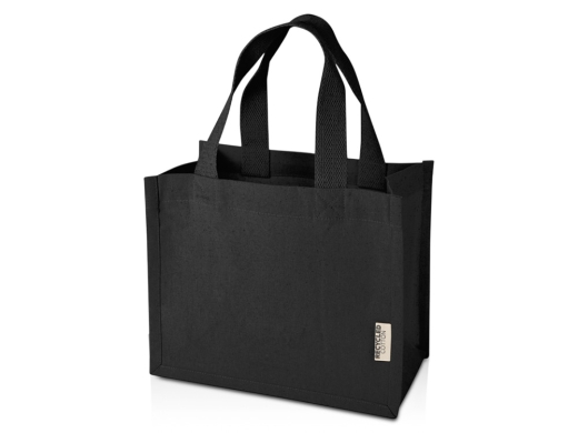 Изображение №1 | Эко-сумка «Odessa» из переработанного хлопка, 220 г/м2 (черный)