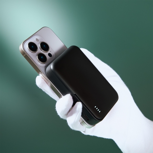 Изображение №11 | Внешний аккумулятор Юнион PD (Union PD) 10000mAh с функцией беспроводной зарядки 15W, черный