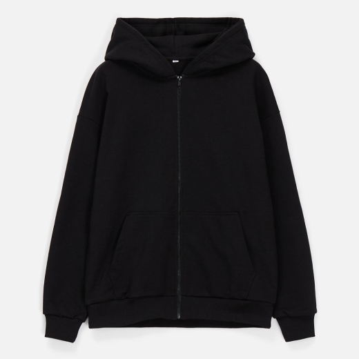 Изображение №1 | Толстовка унисекс оверсайз Sartoro, черная, размер XS/S