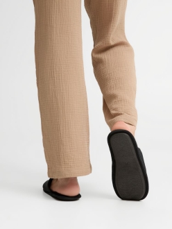 Изображение №8 | Тапочки домашние Norridge, размер 37-39, черные