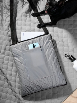 Изображение №5 | Плед для пикника Soft & Dry, серый