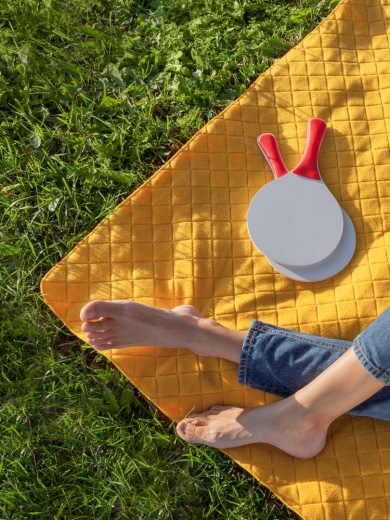 Изображение №8 | Плед для пикника Soft & Dry, желтый