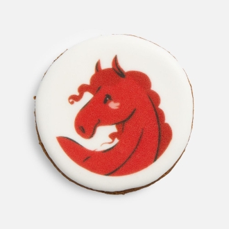 Изображение №1 | Печенье имбирное «Красный конь»