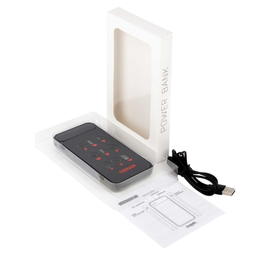 Изображение №4 | Внешний аккумулятор с подсветкой Старлайт Плюс PB (Starlight Plus PB) 10000 mAh, серый