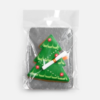 Изображение №3 | Новогоднее печенье с предсказанием «Елка»