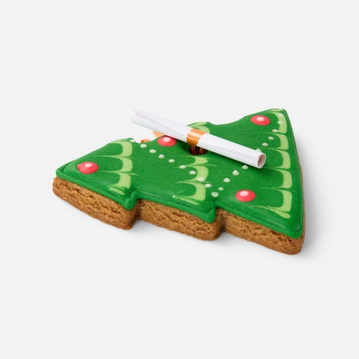 Изображение №2 | Новогоднее печенье с предсказанием «Елка»