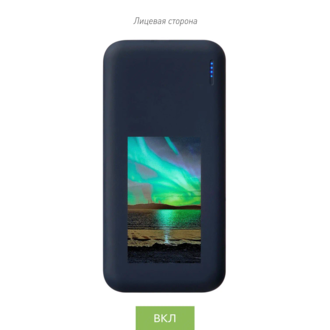 Изображение №9 | Внешний аккумулятор с подсветкой Люче (Luce) 10000 mAh, синий