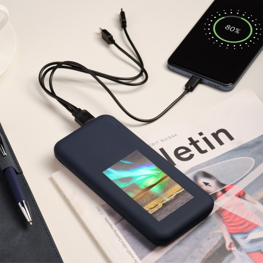 Изображение №13 | Внешний аккумулятор с подсветкой Люче (Luce) 10000 mAh, синий