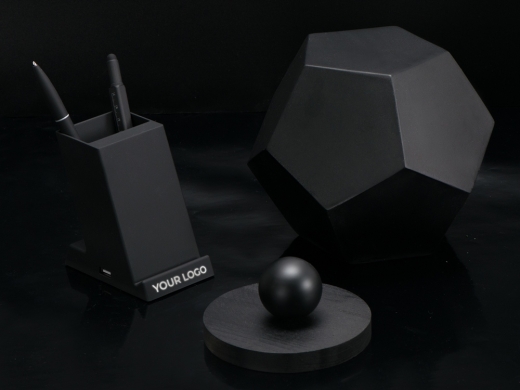 Изображение №14 | Настольное беспроводное зарядное устройство «Glow Box» (черный)