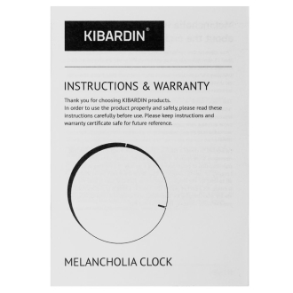 Изображение №7 | Часы настенные Melancholia Clock, черные