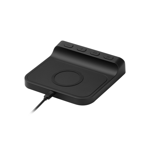Изображение №6 | Зарядная станция с часами 15W Ригель (Rigel), черная