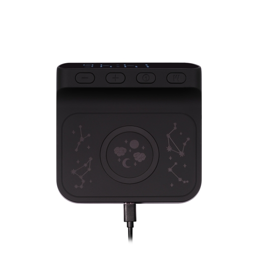 Изображение №9 | Зарядная станция с часами 15W Ригель (Rigel), черная