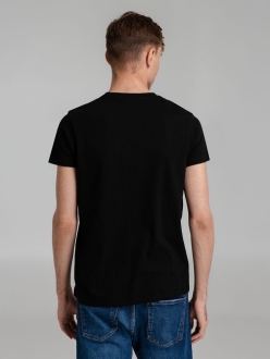 Изображение №7 | Футболка мужская Regent Fit 150, черная, размер XS