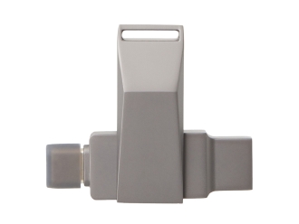 Изображение №4 | Флешка 64 ГБ USB Type-C и USB 3.0 «Тесла» (темно-серый)