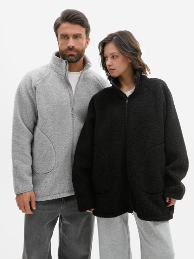 Изображение №10 | Куртка унисекс Oblako 2.0, светло-серая, размер ХS