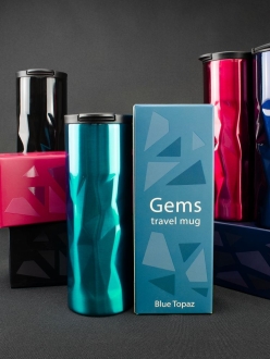 Изображение №9 | Термостакан Gems Blue Topaz, синий топаз