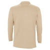 Изображение №2 | Рубашка поло мужская с длинным рукавом Winter II 210 бежевая, размер S