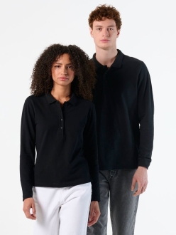 Изображение №5 | Рубашка поло мужская с длинным рукавом Winter II 210 бежевая, размер S