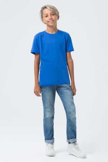 Изображение №6 | Футболка детская Regent Fit Kids, ярко-синяя, на рост 118-128 см (8 лет)