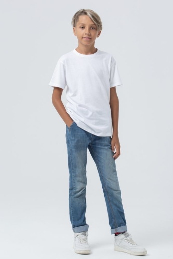 Изображение №6 | Футболка детская Regent Fit Kids, белая, на рост 130-140 см (10 лет)