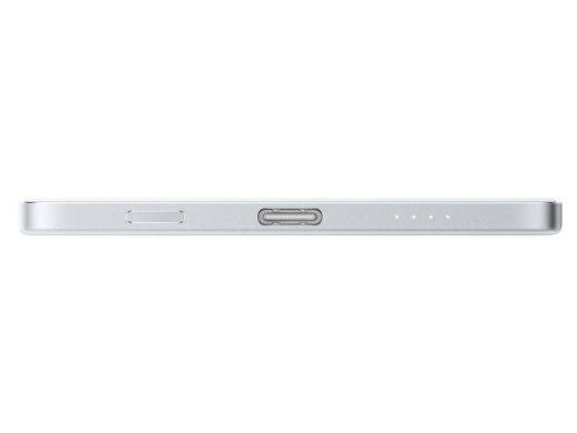 Изображение №4 | Внешний аккумулятор Xiaomi UltraThin Magnetic Power Bank 15W, 5000 мАч (серебристый)