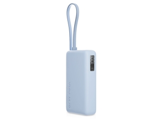 Изображение №1 | Внешний аккумулятор со встроенным кабелем Xiaomi 67W Power Bank (Integrated Cable), 10000 мАч (голубой)